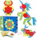 BUNTES HOLZBLÖCKE MONTESSORI-PUZZLE-KARTENSPIEL 155 TEILE.