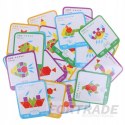 BUNTES HOLZBLÖCKE MONTESSORI-PUZZLE-KARTENSPIEL 155 TEILE.