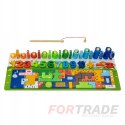 WOODEN EDUCATIONAL SORTER BLOCKS 6 IN 1 MONTESSORI WOODEN PUZZLE