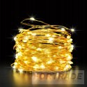 SOLAR GARLAND WIRE DECORATIVE GARDEN LAMPS FOR THE CHRISTMAS TREE 100 LED SOLAR