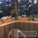 SOLAR GARLAND WIRE DECORATIVE GARDEN LAMPS FOR THE CHRISTMAS TREE 100 LED SOLAR