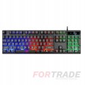 GAMING-TASTATUR MIT HINTERGRUNDBELEUCHTUNG FÜR GAMING-LED-VERKABELTE COMPUTER