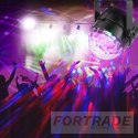 DISCO BALL DISCO PROJECTOR ROTATING LASER RGB LED REFLECTOR + REMOTE