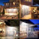 SOLAR LAMP WITH DUSK MOTION SENSOR, OUTDOOR GARDEN GARAGE LED