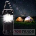 LAMPA TURYSTYCZNA KEMPINGOWA SOLARNA LED LAMPKA AKUMULATOROWA USB POWERBANK