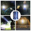 TOURIST CAMPING LAMP SOLAR LED RECHARGEABLE LAMP USB POWERBANK