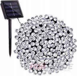 Solar christmas tree lights 200 led cw