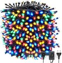 WEIHNACHTSBELEUCHTUNG INNEN-AUSSEN WEIHNACHTSBELEUCHTUNG 300LED BUNTE