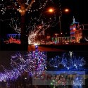 WEIHNACHTSBELEUCHTUNG INNEN-AUSSEN WEIHNACHTSBELEUCHTUNG 300LED BUNTE