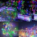 WEIHNACHTSBELEUCHTUNG INNEN-AUSSEN WEIHNACHTSBELEUCHTUNG 300LED BUNTE