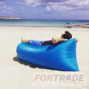 LAZY BAG AIR SOFA BED CHAIR AIR MATTRESS 190X70 CM SOFA NAVY BLUE