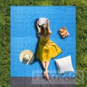 WATERPROOF BEACH MAT, LARGE PICNIC, TOURIST, BEACH BLANKET 140X200 CM