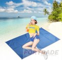 WATERPROOF BEACH MAT, LARGE PICNIC, TOURIST, BEACH BLANKET 140X200 CM