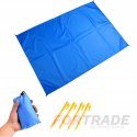 WATERPROOF BEACH MAT, LARGE PICNIC, TOURIST, BEACH BLANKET 140X200 CM