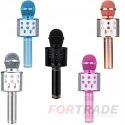 Karaoke microphone wireless bluetooth for children with usb with speaker