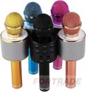 WIRELESS BLUETOOTH KARAOKE MICROPHONE FOR CHILDREN WITH USB WITH SPEAKER