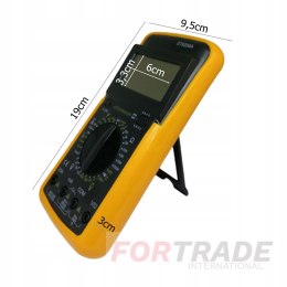 DIGITAL MULTIMETER CURRENT METER WITH TEMPERATURE SENSOR