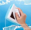 Double-sided magnetic window cleaner