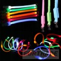 LED LIGHTING COLLAR 3 MODES FOR DOG AND CAT ADJUSTABLE VARIOUS COLORS FOR LEASH