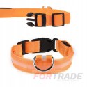 LED LIGHTING COLLAR 3 MODES FOR DOG AND CAT ADJUSTABLE VARIOUS COLORS FOR LEASH