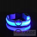 LED LIGHTING COLLAR 3 MODES FOR DOG AND CAT ADJUSTABLE VARIOUS COLORS FOR LEASH