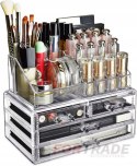 ORGANIZER BOX FOR COSMETICS JEWELRY BOX CONTAINER WITH 4 DRAWERS