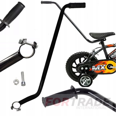 PUSH BIKE GUIDE STICK HANDLE HANDLE FOR LEARNING TO RIDE A BIKE 79 CM