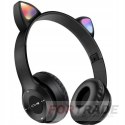 CHILDREN'S WIRELESS EARS LED GLOWING BLUETOOTH HEADPHONES WITH MICROPHONE