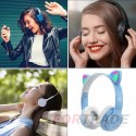 CHILDREN'S WIRELESS EARS LED GLOWING BLUETOOTH HEADPHONES WITH MICROPHONE