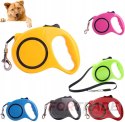 STRONG AUTOMATIC LEASH FOR DOG AND CAT 5M WITH LOCKABLE UP TO 15KG REWELLED LEASH