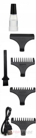 TRIMER FOR CLIPPING BEARD HAIR AND BEARD WITH ADJUSTMENT LCD SHAVOR