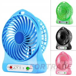 PORTABLE MINI DESK FAN FOR USB, BATTERY MAINS