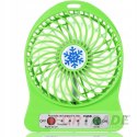 PORTABLE MINI DESK FAN FOR USB, BATTERY MAINS