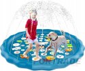 WATER TOY FOUNTAIN POOL GARDEN MAT SPINNER SHOWER TRAY WITH HOSE CONNECTOR