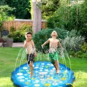 WATER TOY FOUNTAIN POOL GARDEN MAT SPINNER SHOWER TRAY WITH HOSE CONNECTOR