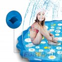 WATER TOY FOUNTAIN POOL GARDEN MAT SPINNER SHOWER TRAY WITH HOSE CONNECTOR