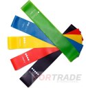 Exercise bands colored belts