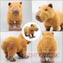 CAPIBARA PLUSH MASCOT TEDDY BEAR 30CM CAPIBARA SOFT CUDDLE TOY