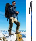 KIJE TREKKINGOWE KIJKI NORDIC WALKING REGULOWANE TELESKOPOWE ALUMINIOWE