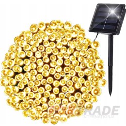 SOLAR DEKORATIVE OUTDOOR CHRISTMAS TREE LAMPS GARLAND 100 LED CHRISTMAS