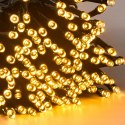 Solar christmas tree lights 100 led ww