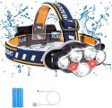 HEAD LAMP 7 X CREE LED HEAD LAMP POWERFUL ADJUSTABLE 8 MODES