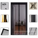 MOSKITONETZ FÜR BALKON-TÜR-FENSTER-FENSTER MIT MAGNET STARKEM NETZ 100 X 210 CM