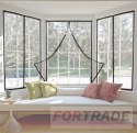 MOSQUITO NET FOR BALCONY DOOR WINDOW WINDOWS WITH MAGNET STRONG MESH 100 X 210CM