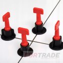 TILE LEVELING SYSTEM 50 PCS KEY SET TILE LEVELING CLIPS