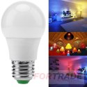 ENERGY SAVING COLOR LED BULB WITH REMOTE CONTROL 10W WITH E27 THREAD LAMP