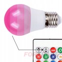 ENERGY SAVING COLOR LED BULB WITH REMOTE CONTROL 10W WITH E27 THREAD LAMP