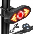 TURN INDICATORS FOR BIKE SCOOTER LED BACK SIGNALING FLASHERS SIGNAL REMOTE CONTROL