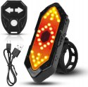 TURN INDICATORS FOR BIKE SCOOTER LED BACK SIGNALING FLASHERS SIGNAL REMOTE CONTROL