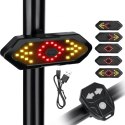 BLINKER FÜR FAHRRÄDER, ROLLER, HINTERE SIGNALISIERUNG, LED, BLINKER, FERNBEDIENUNG